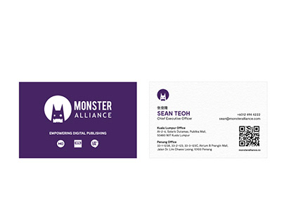 Monster Alliance Name Card