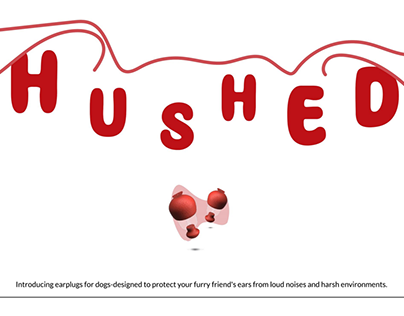 Hushed! Earplugs for Canines.