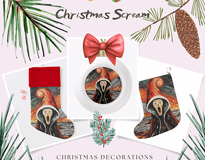 Zazzle Collections Christmas Scream