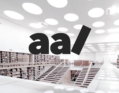 The Alvar Aalto Library sign | Project