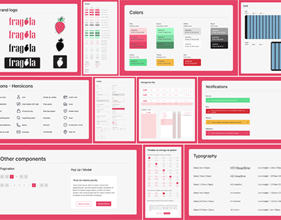 Project thumbnail - Design System Fragola