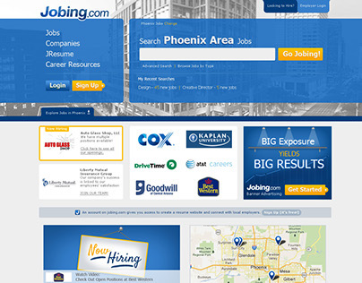 Jobing.com Redesign