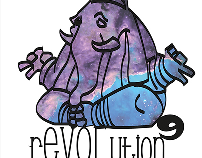 Criação de logotipo para a marca: Revolution 9