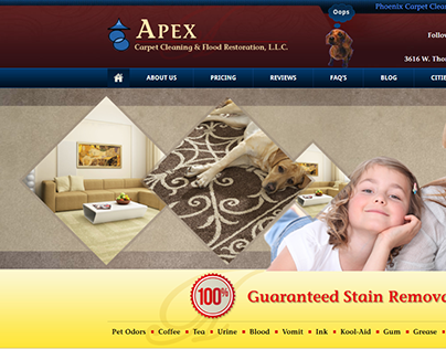 Apex Carpet Cleaning Social Project
