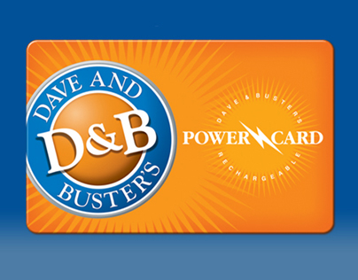Dave & Buster's Power Card Kiosk Application