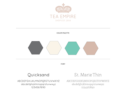 Tea Empire Branding and Web Project