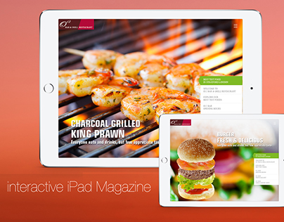o12 Bar Interactive iPad Magazine