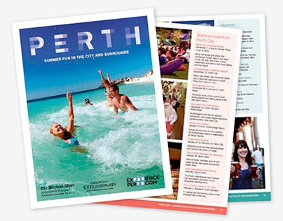 Experience Perth, Summer guide – 32 page magazine