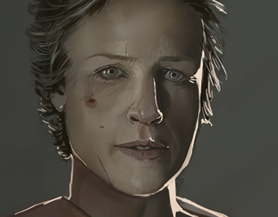Carol from Walking Dead. "The Forgotten One"