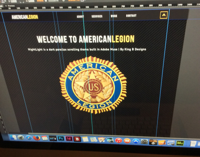 American legion website project