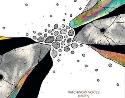 Patchwork Voices "Puzzling" Cover design