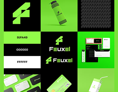 Feuxel Modern Logo | F Letter Logo