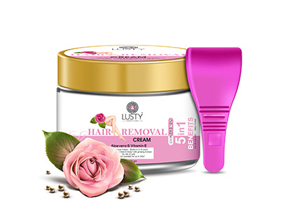 Lusty Hair Removal Cream ( Design by NDS )