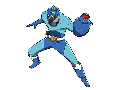 Mega Man: Sentai Variant (Character Design Project)