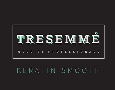 TRESemme Keratin Smooth: Packaging Redesign 