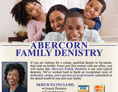 Abercorn Family Dentistry Ad