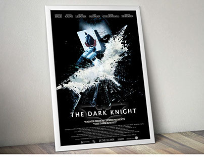 The Dark Knight Movie Poster Re-Design