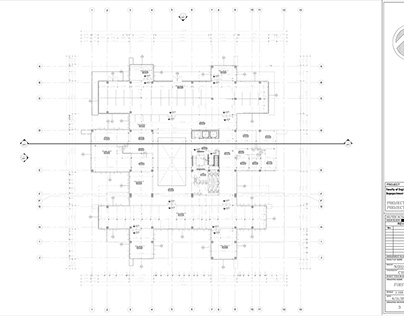 Bank headquarter - detailed working drawings
