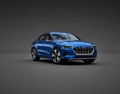 Audi e-tron 2022 | Studio Shots | Full CGI