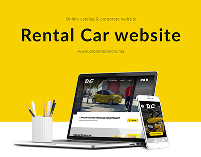 Rental car website