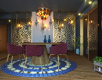 #Dinning #Maximalism * Less is a bore ! *