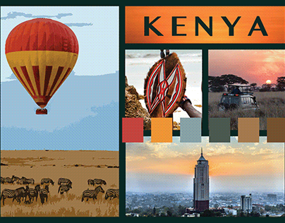 ADVE2292 GDP: Project 1 Kenya tourism office logo