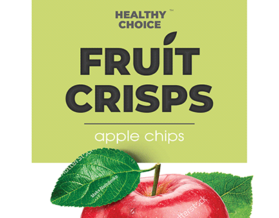 Fruit Crisps packaging design options