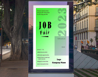 Job Fair Poster Design!!