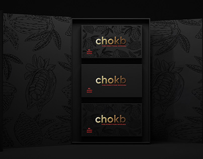 Chokb Luxury Chocolate Package Design