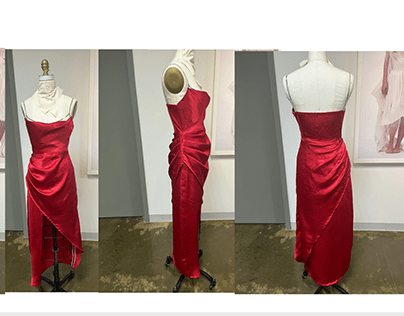 Project thumbnail - Draping Development: Dress