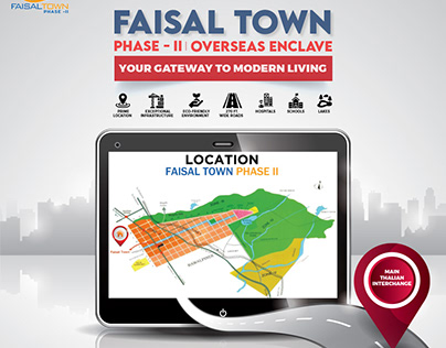 Faisal Town Real Estate Social Media Post