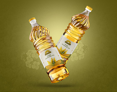 Mustard Oil Label Design