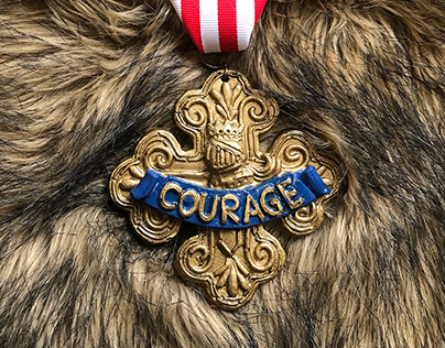 Wizard of Oz - Courage medal