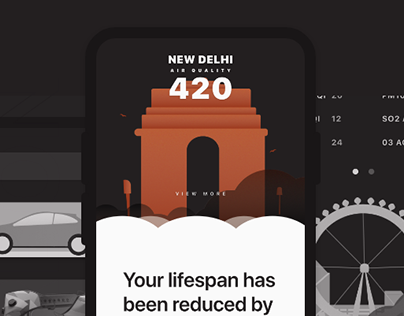Carbon | Pollution App UI/UX