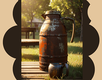 The Rusted Jug Artwork _ Substance Painter