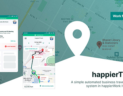 happierTrack - Automated travel logging system