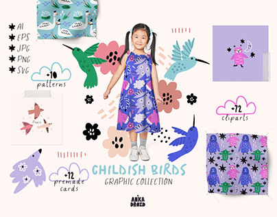 Childish Birds Graphic Collection