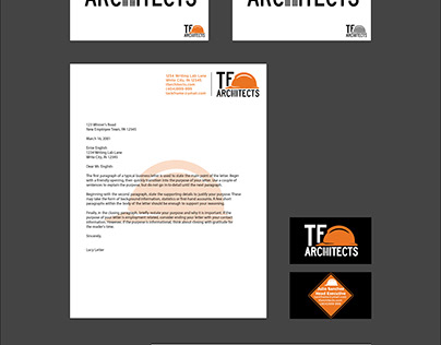 Tack Frame Architects Trademark Mockup
