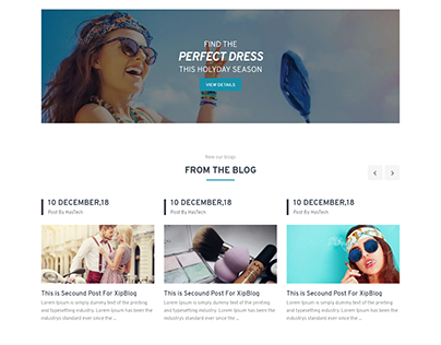 Multipurpose eCommerce Bootstrap 4 Template
