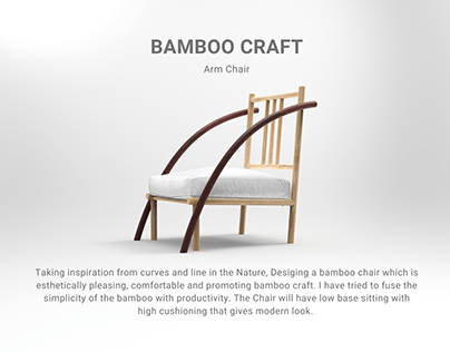 Project thumbnail - BAMBOO CRAFT - Arm Chair