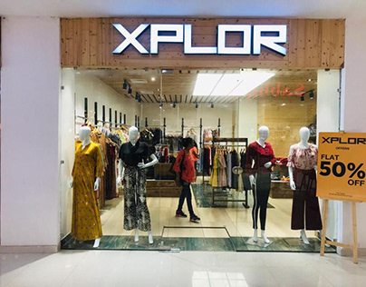 Xplor Apparel store interior design