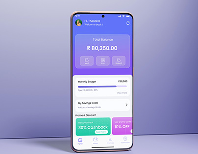 MoneyHub | Financial Management App | UI design