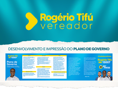 Campanha eleitoral Rogério Tifú (Embu das Artes/SP)