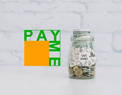 Logotype PAYME Banking service concept