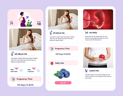 Pregnancy App UI/UX Design