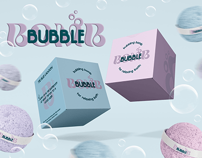 BUBBLE BOMB | logotype, packaging design