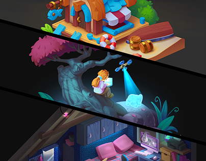 Artworks by course "3D for 2D artists"
