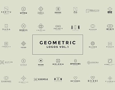 50 Geometric Logos