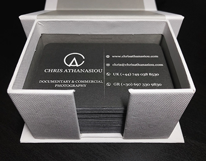 Chris Athanasiou Business Cards