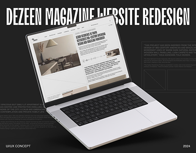 專案縮圖 - Dezeen Magazine Website Redesign